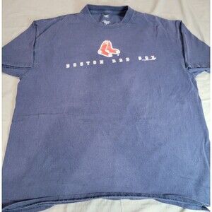 MLB Boston Red Sox T-Shirt Navy Blue MLB Genuine Merchandise Men’s Size XL